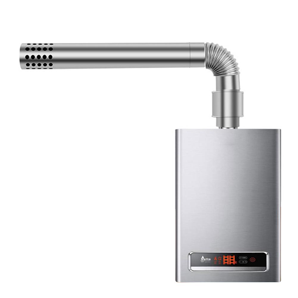 Stove Pipe High Quality Stainless Steel Strong Discharge Water Heater Stove Chimney Pipes Windscreen Trim Cover