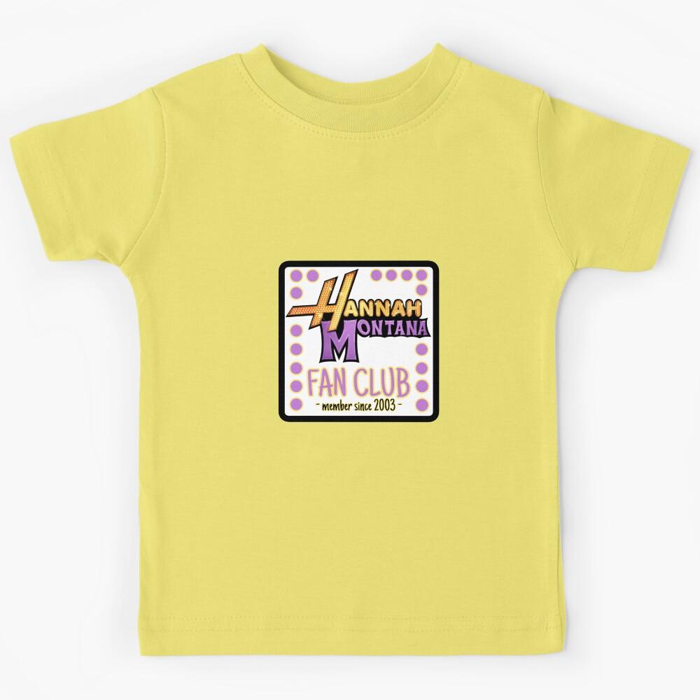 Hannah Montana fan club magnet bumper sticker other item options Miley Kids T-Shirt 130