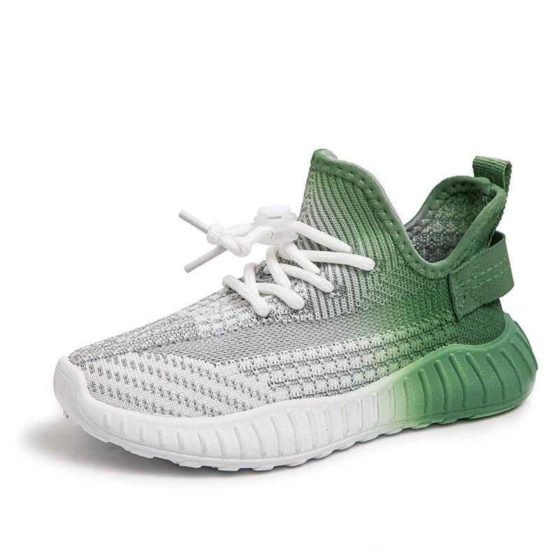 Pánské a dámské dětské boty, síťované prodyšné dětské tenisové boty, letní nové univerzální tenisky s měkkým dnem a pleteným lemem