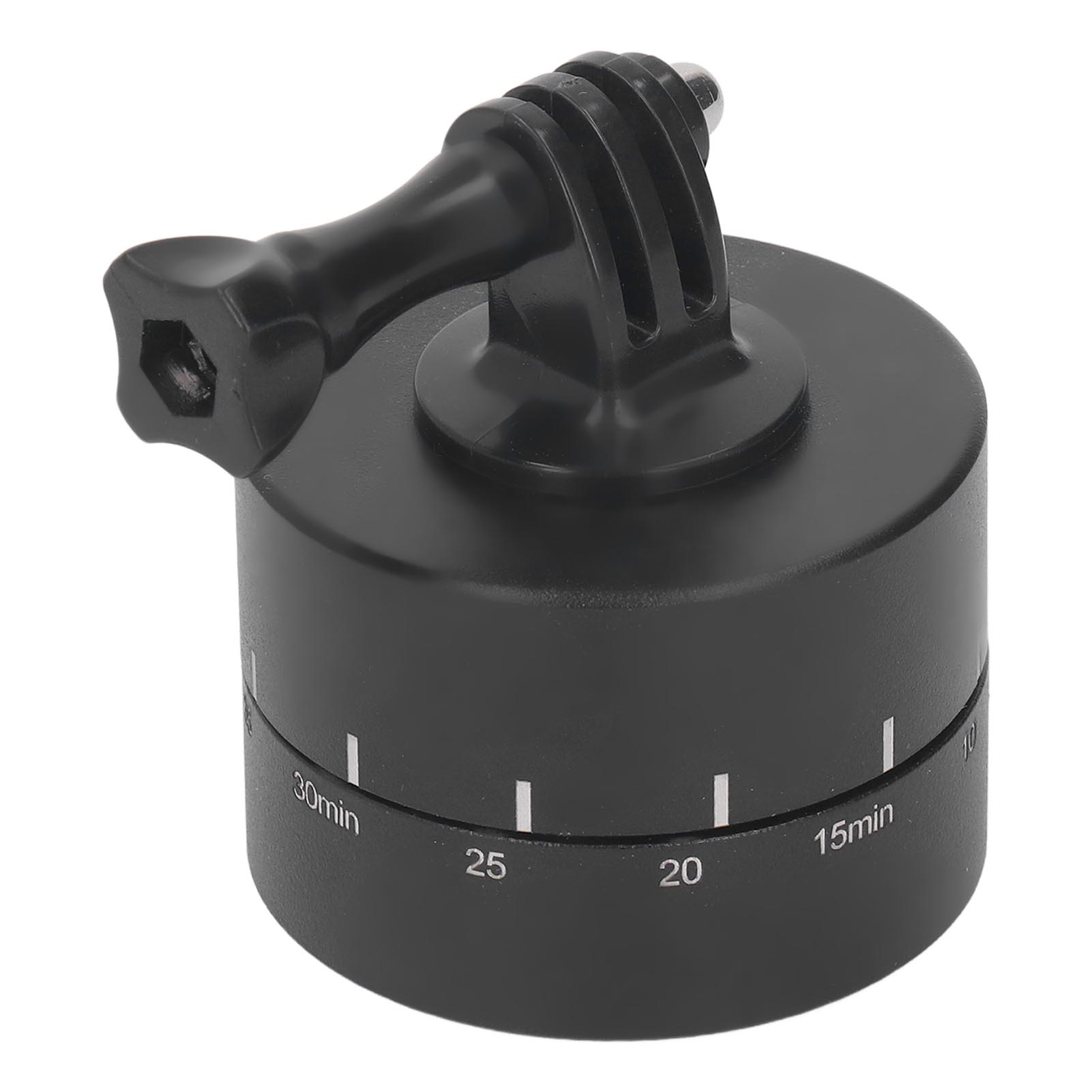 

Панорамная головка штатива с вращением на 360 градусов, 60-минутная покадровая съемка, панорамирование, наклон, панорамная головка для съемки в действии