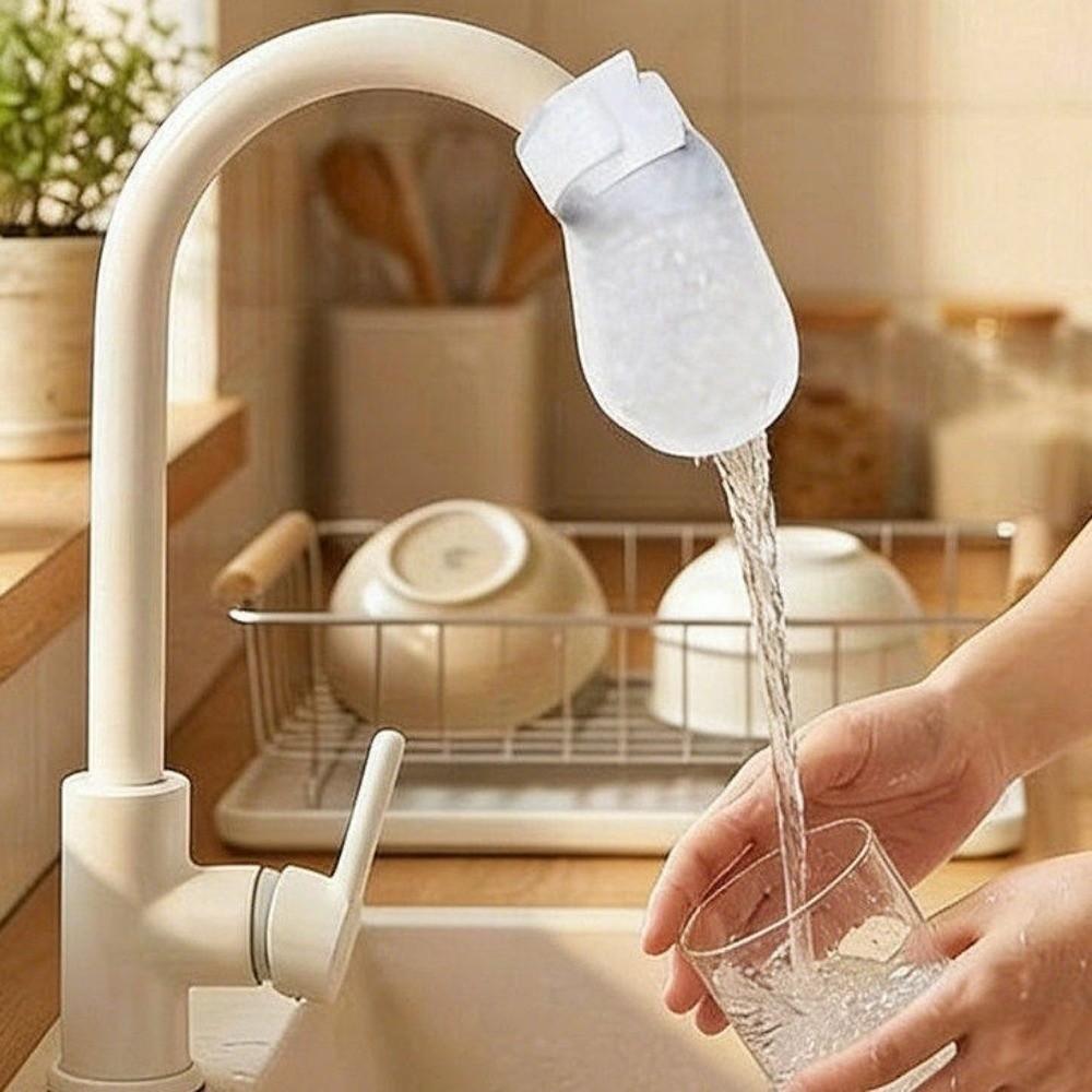 20/50Pcs Anti-splash Faucet Filter Cotton High-density Non-woven Faucet Filter Bag  Household Use