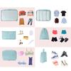 7Pcs Large Size Travel Organizer Portable Suitcase Organizer Clothes Shoes Makeup Bag Luggage Organizer Travel Storage Bag