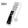 Novelty Cat Book Marker Cute Bookmark, Funny Metal Page with Creative Quote Bookmark Quotes, Stainless Steel for Readers, Lover Gift Rust Proof