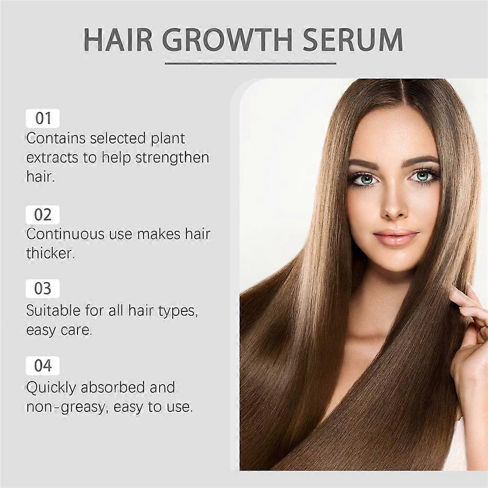 Hair Growth Oil 60ml 2-Pack Hydrating Anti-Dandruff Treatment Moisturizing Repair Serum for Men and Women