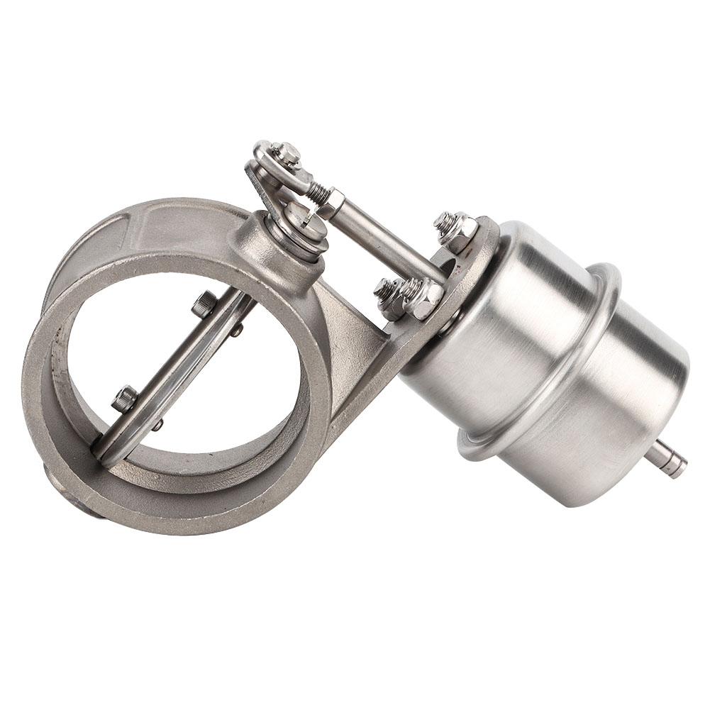 Auto Uitlaatklep 2.5 Past op 63mm D-buis Voertuigaccessoire(Open)