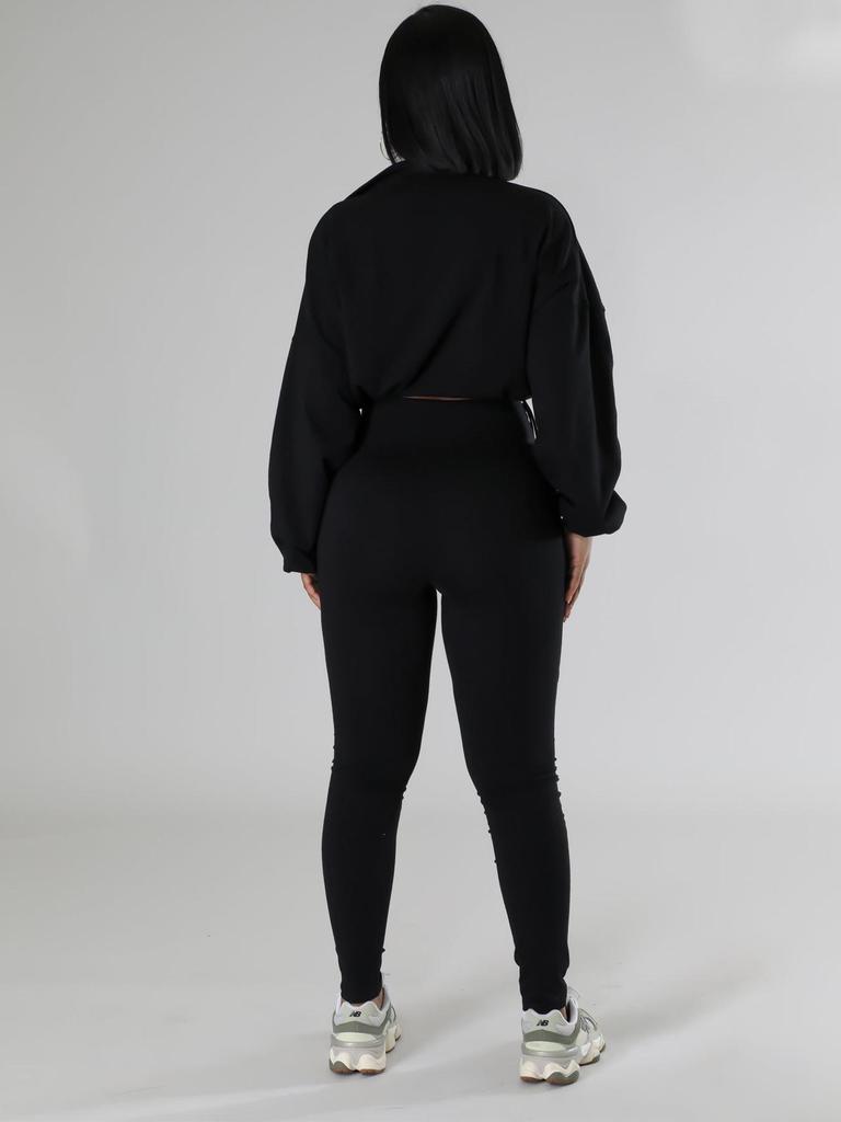 TW502 Women's European-American Autumn/Winter Fashion Sports Hoodie & Pants Set