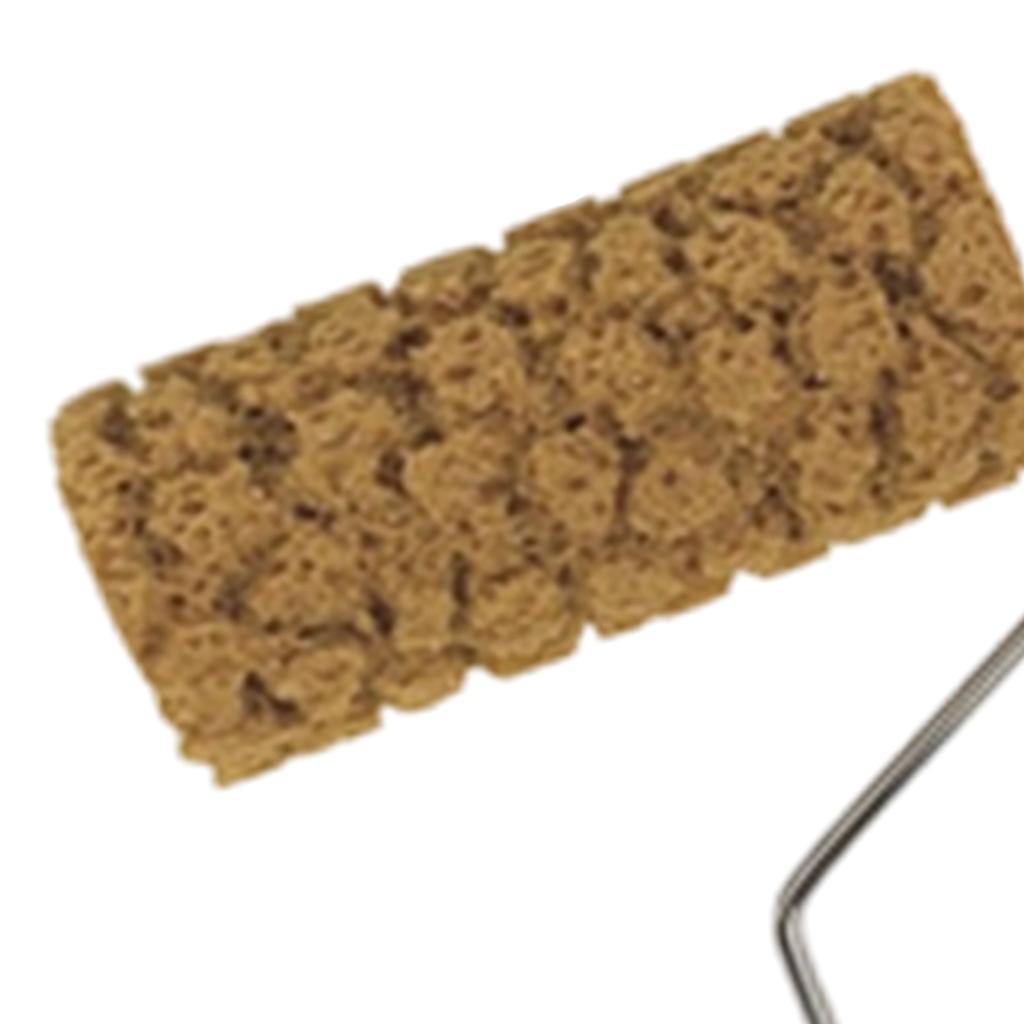 Sponge Paint Roller DIY Tool Art Decorator Sturdy Texture Painting Brush Tool Wall Painting for Interior Garden Door Ceiling