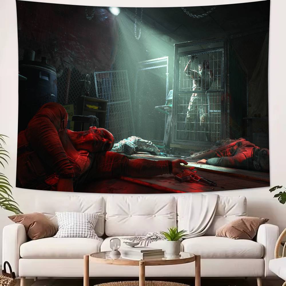 

Fashion Game Cool Dying Light The Beast Tapestry Popular Room Decoration Wall Tapestry Art Room Home Decor Wall Art Decor 74x94cm(29x37in)