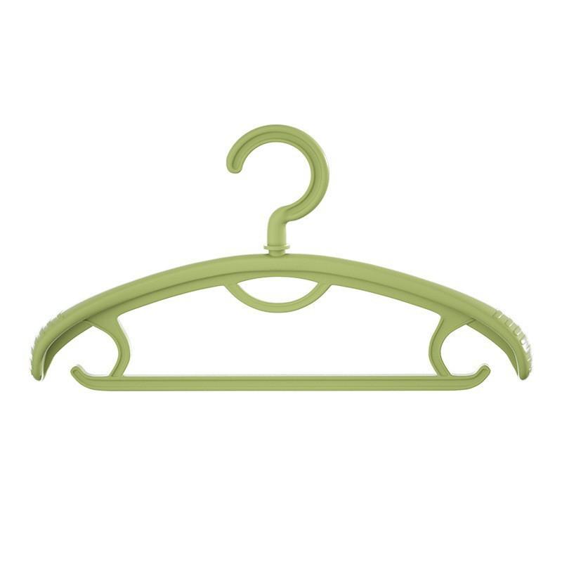 Wide Shoulder Non-slip Hanger Seamless Household Drying Rack Clothes Hanging Plastic Hangers Clothes Supports