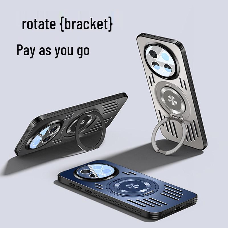 Honor Magic 8 Ultra-Thin Magnetic Phone Case with Ice Aluminum Heat Dissipation - Suitable for Men and Women
