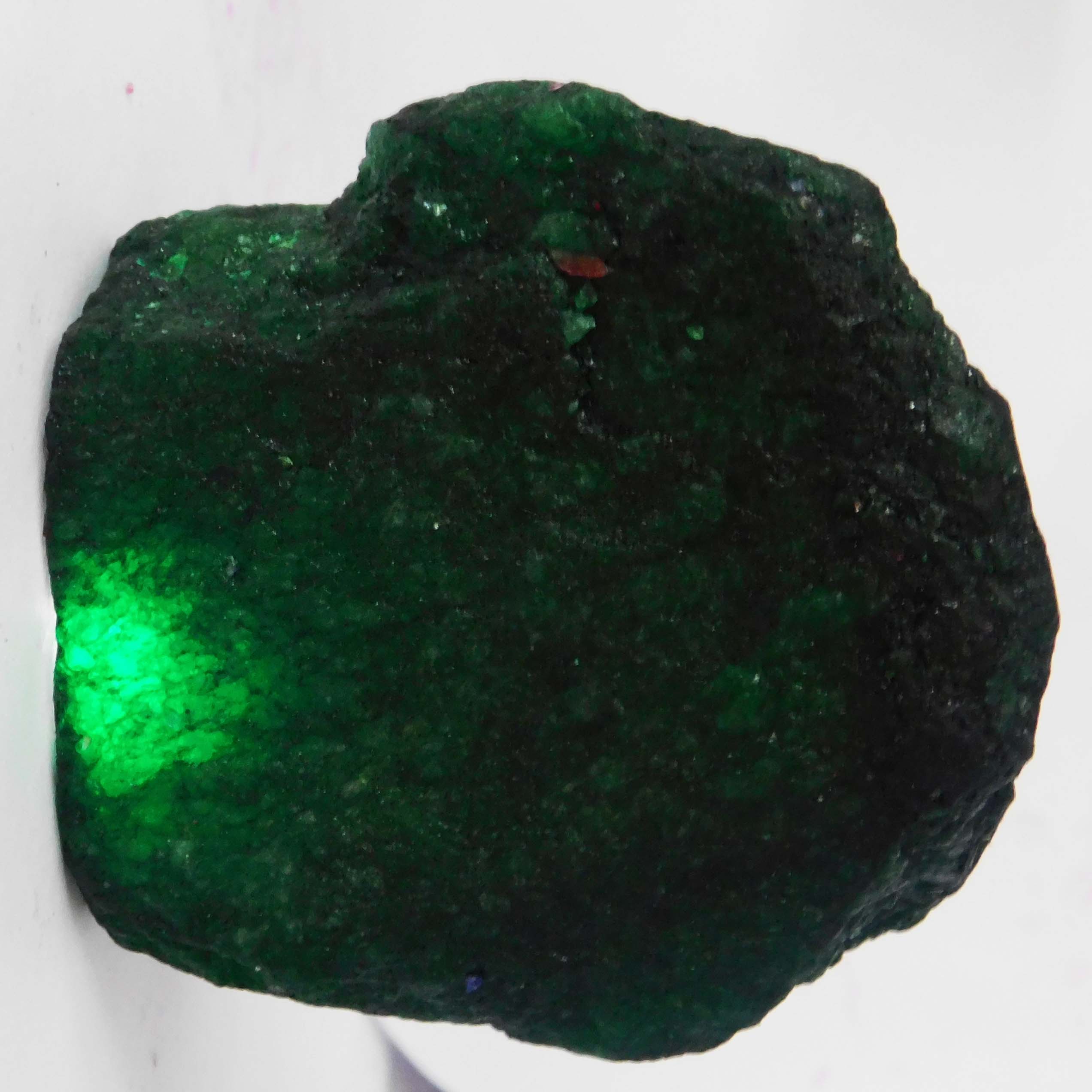 

1360 Carat Natural Emerald Huge Rough Earth Mined CERTIFIED Green Loose Gemstone AZ-42 77.4 mm approx зелений