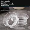 B97A-Coffee Tamper Rotary Powder Dosing Ring Coffee Distributor Leveler For 150Ml Black
