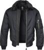 Winter Jacket Brandit MA2 Jacket Fur Collar (3175) Black