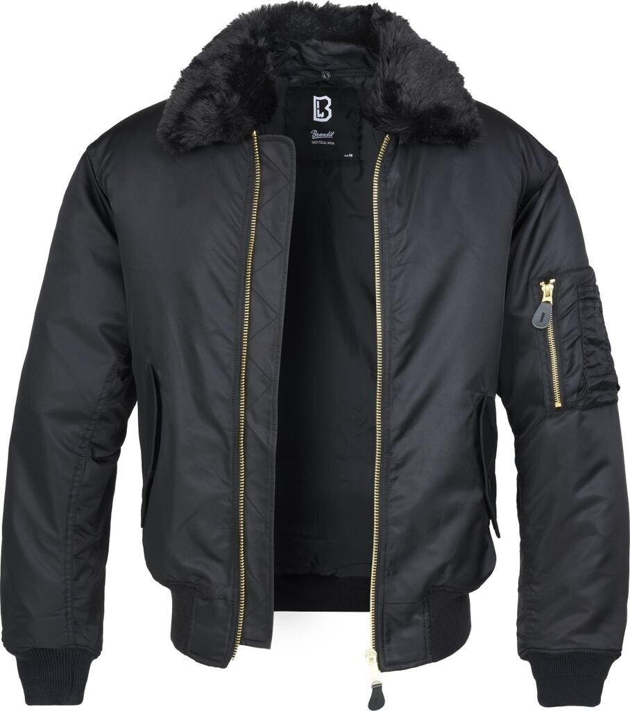 Winter Jacket Brandit MA2 Jacket Fur Collar (3175) Black