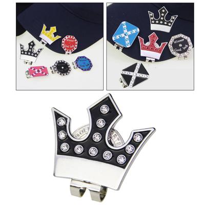 Golf Ball Marker, Golf Ball Marker with Hat Clip, Golf Putt Ball Position Equipment,