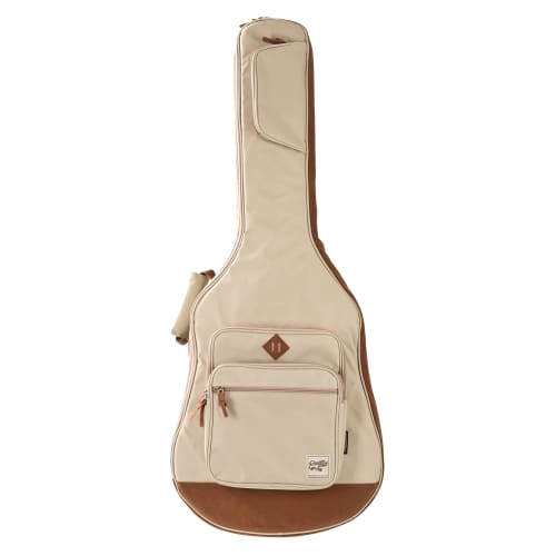 Ibanez Acoustic/Electric Guitar Case with Protective Cushion, IAB541-BE, Beige