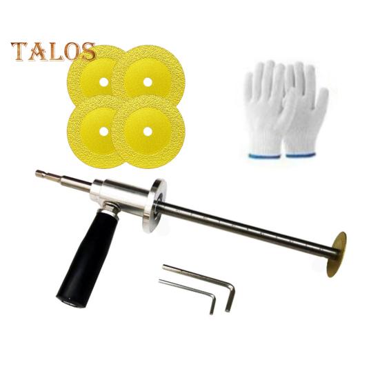 

Резак для водопроводных труб Прочная конструкция Регулируемая глубина реза Эргономичная ручка Высокая твердость Компактный дизайн Комплект для резки труб из ПВХ со сменной пилой B