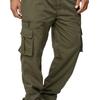 2024 Men's Versatile Multi-Pocket Cargo Pants – Casual Loose Straight Leg Fashion Trend