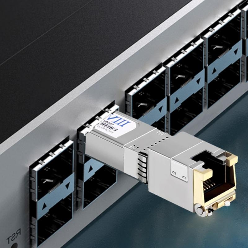 SFP RJ45 Interfaces Module Supports Hot Swappable Design for Easy Maintenance and Upgrades in Office Networking
