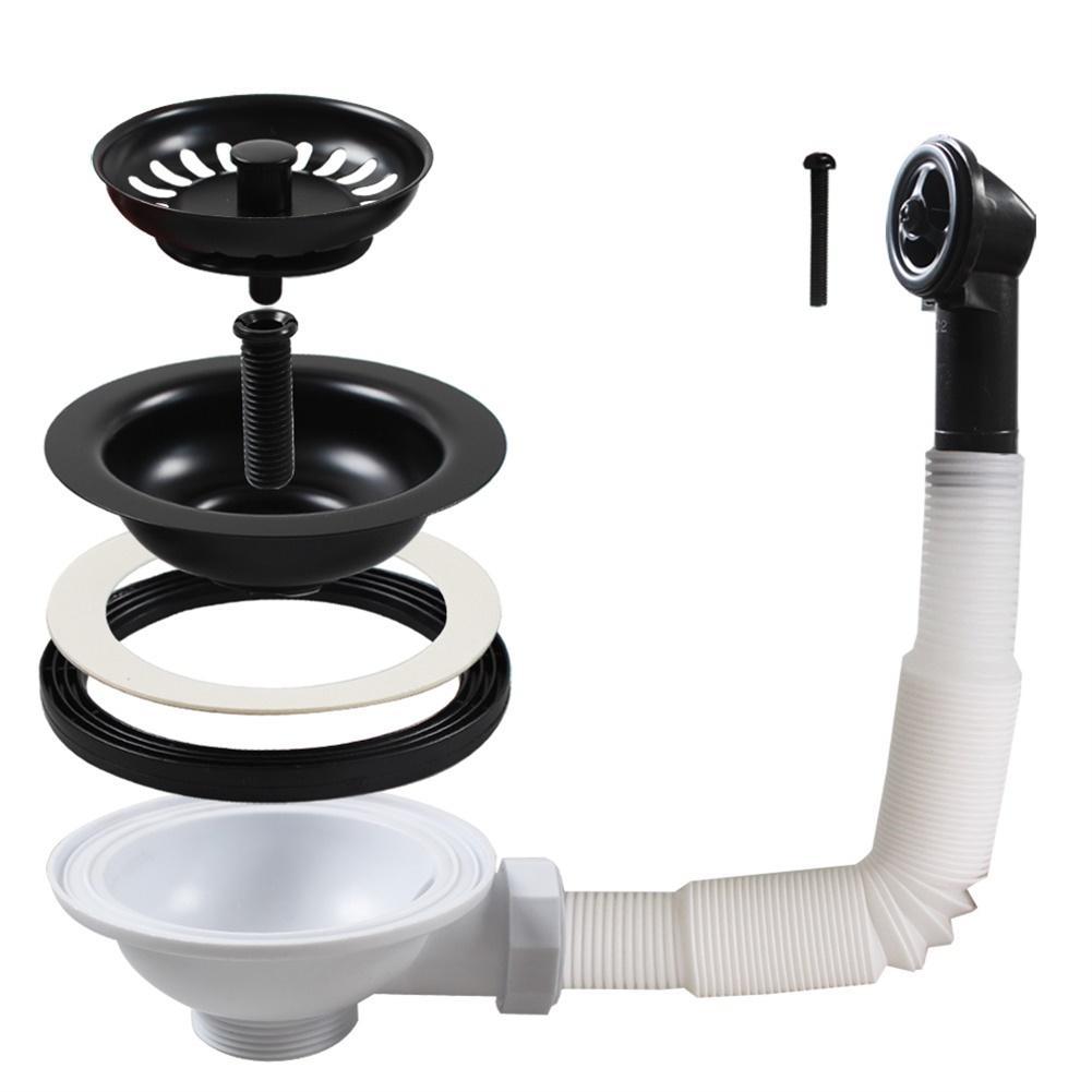 Überlauf Spülen Sieb Wie Abgebildet Spülen Sieb 304 Edelstahl Material Einstellbares Überlaufrohr Verstopfungsfreies Design