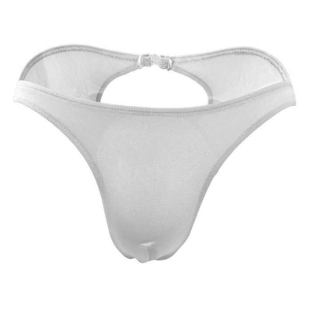 Men's Fashion Sretch G-string T-back Micro Thong Briefs Underwear