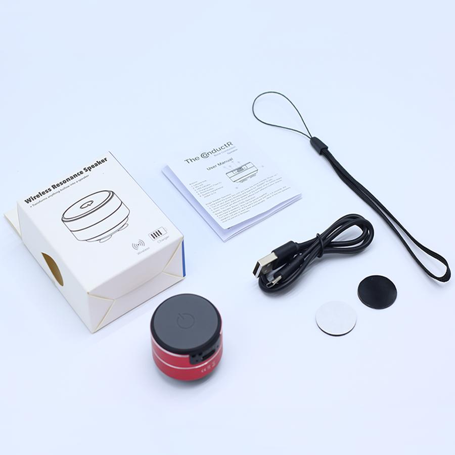 Mini Bone Conduction Speaker Vibration Stereo Audio Digital TWS Wireless Bluetooth Speakers Portable Metal Speaker