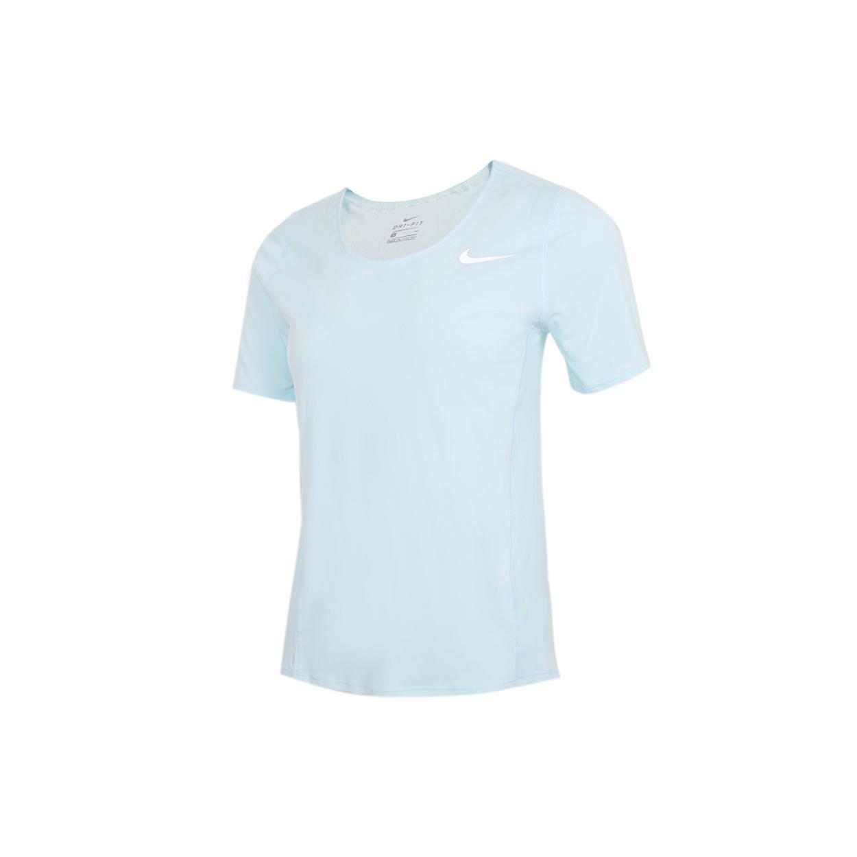 

New Nike Set in Sleeve T Shirt Women s Blue CJ9445-474 S