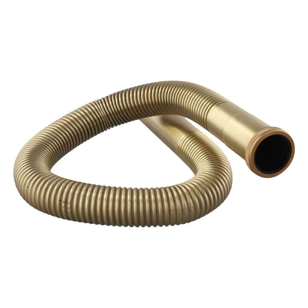 Flexible Brass Drain Hose for Kitchen and Bathroom Sink Installation