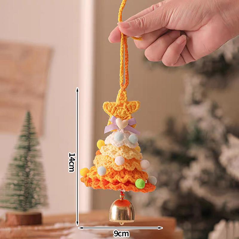 

Christmas Decorations Christmas Tree Hanging Ornamernt with Bell Door Pendant Decoration Car Accessories Navidad 2025 Novedades as show