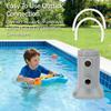 530 GPH Above Ground Pool Filter Pump Complete Kit with Hose Long Lasting Sealed Resilience Design for Small To Medium