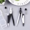 Metal Compass Set for Primary & Secondary Students with Lead Refills - Ideal for Geometry & Exam Drawing.