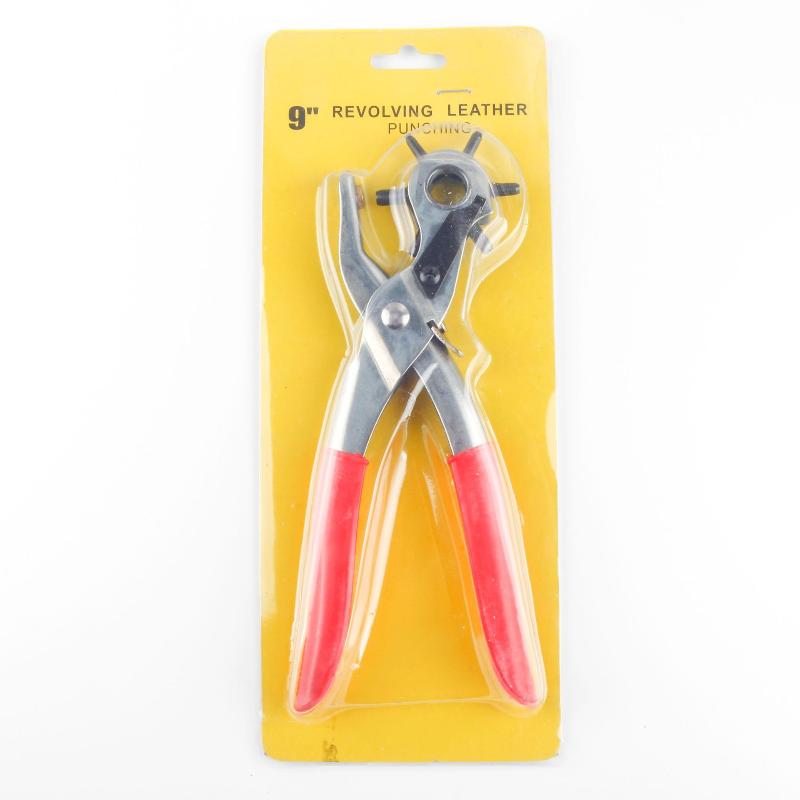 Multifunctional Belt Hole Punch Pliers Round Hole Flat Hole Oval Hole Puncher Belt Leather Goods Leather Paper Punch Pliers