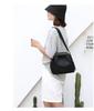 W&C Mini Bag, Round Pochette Shoulder Bag for Women, Wide Shoulder Strap, Small, Lightweight, Casual, Crossbody, Stylish, Simple, One-Shoulder Bag,