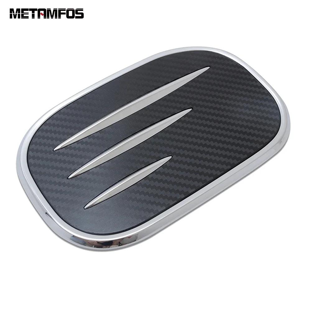 Fuel Tank Cap For Mazda CX-5 CX5 KF 2017-  2024 Chrome Oil Filler Cover Trim Decoration Sticker Exterior Car Accessories