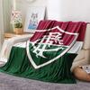 Fluminense Football Club Flanelldecke mit Aufdruck, Hohe Qualität, Bequem für alle Jahreszeiten, Heimdekoration, Wärme und Komfort