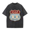 MGK Day Lost Americana 2025 Vintage Washed T Shirt Men Women Harajuku Oversized Cotton Tshirts ONeck Clothing Fashion Tshirt
