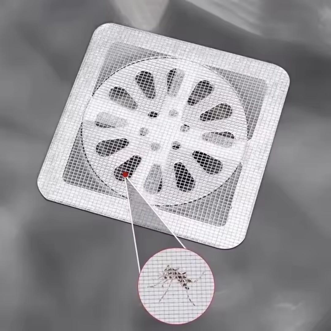 

10pcs Disposable Anti-blocking Filter Floor Drain Sticker Mesh Hair Catcher Stopper Shower Drain Cover Kitchen Bathroom Sink Blo 1pcs