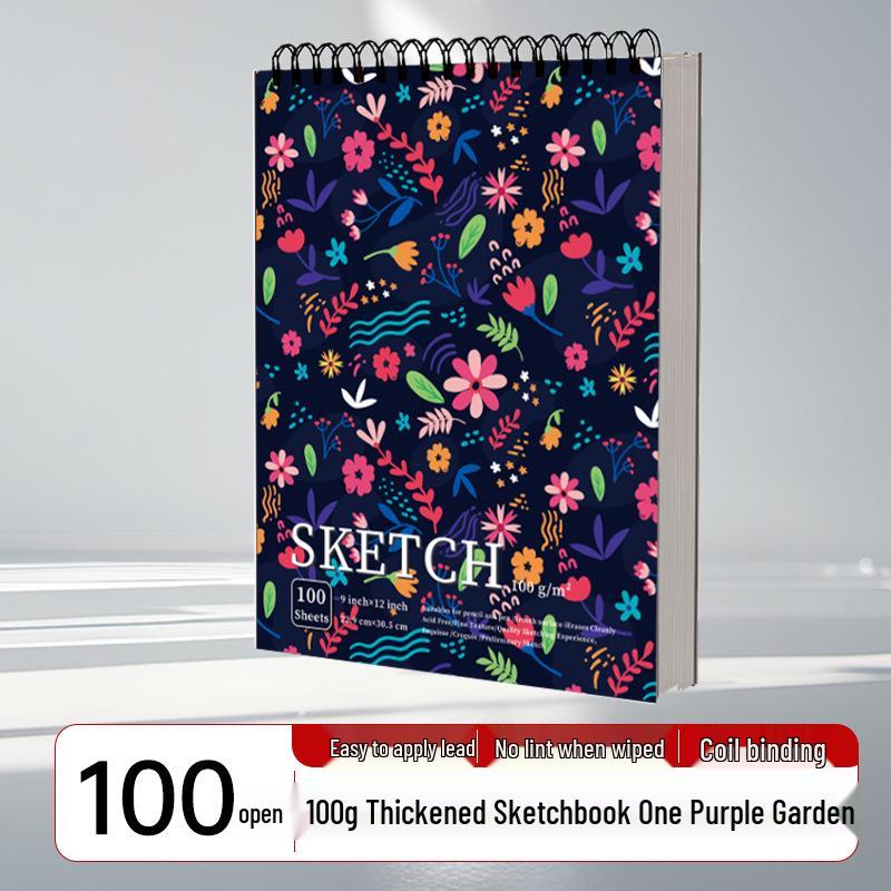 A4 Sketchbook for Students: Blank Art & Drawing Paper for Colored Pencils