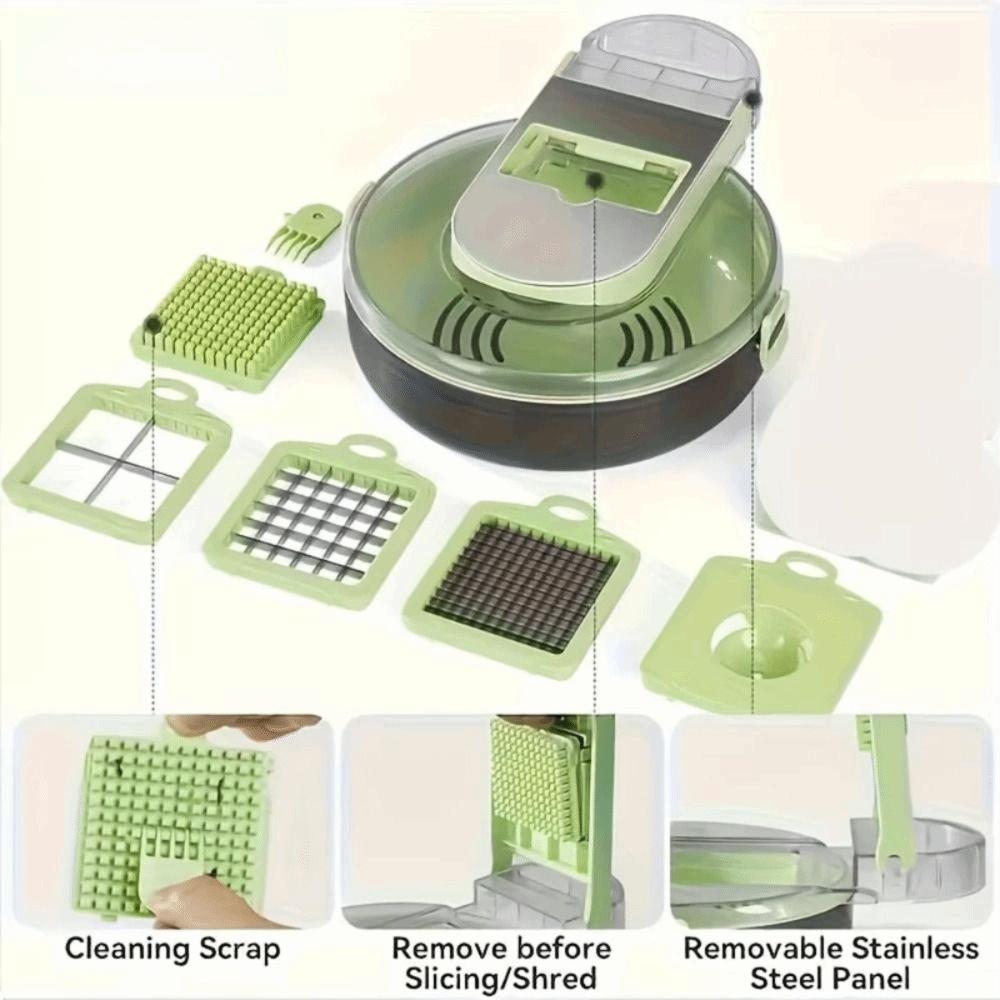 Hand Guard Multifunctional Vegetable Cutter Stainless Steel Food Grater Kitchen Slicer  for Potato