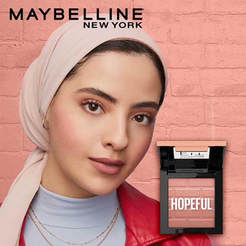 Maybelline New York Fit Me Mono Blush 20 Hopeful 4.5g Pack of 1 Long-Lasting Silky Smooth True Tone Cheek Powder 16 Hours Wear