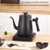 1000W Electric Kettle Household 304 Stainless Steel Coffee Pot Intelligent Temperature Regulation LED Display Safe Anti Scalding