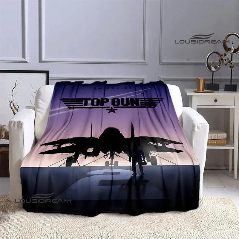 Classic Movie Top Gun Blanket Fashion Warm Blanket Flannel Blanket Bed Linings Home Travel Blanket Bed Linings Birthday Gift