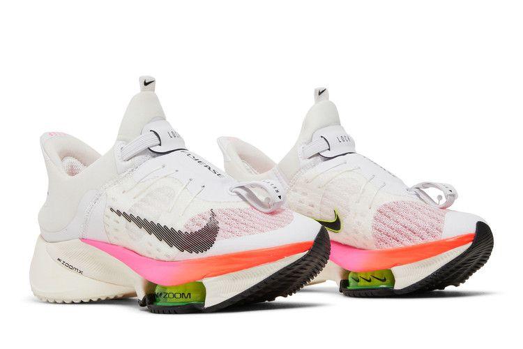 Nike Air Zoom Tempo Next% FlyEase White Pink Blast (Women's)