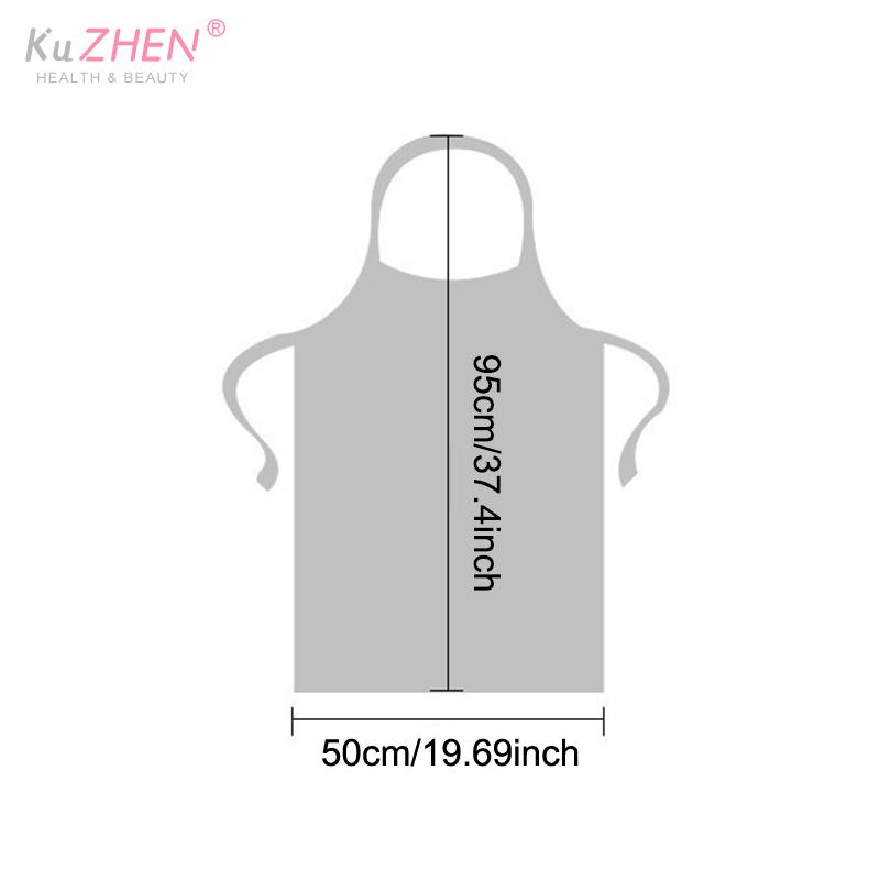 25pcs Pp Disposable Aprons Clear Plastic Art Apron Waterproof For Adults Kids Painting Party Cooking Housework Picnic DIY Craft