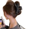 Korean Fabric Bow Claw Clip: Chic, Versatile Hair Accessory for Women