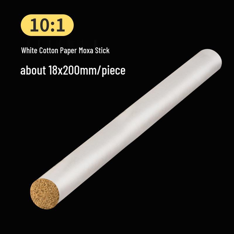 50:1 Gold Moxa Sticks - Three-Year Aged Rolled Mugwort for Moxibustion Therapy