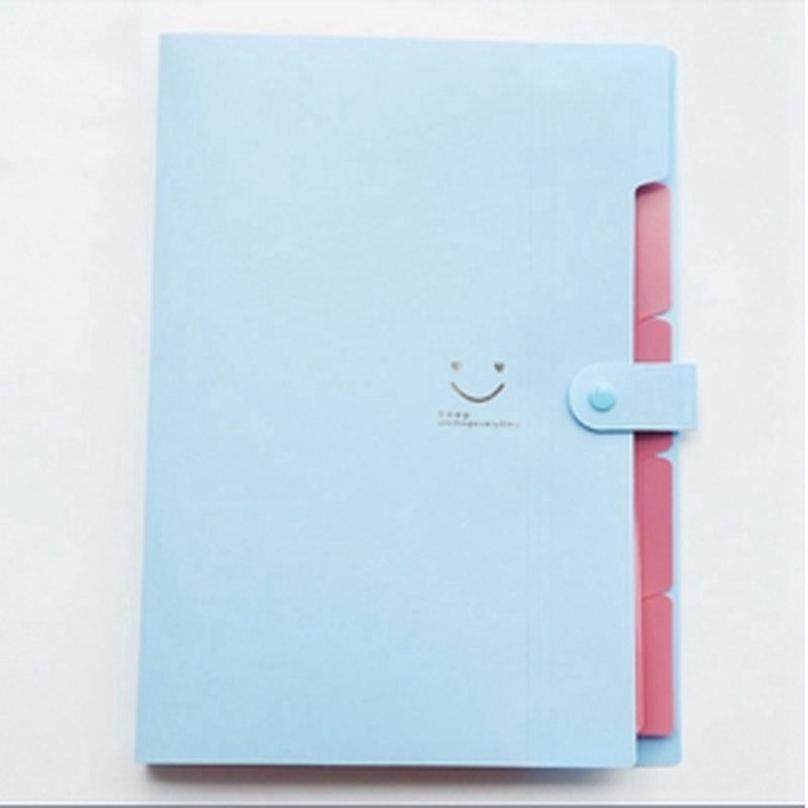 Office Stationery Carpetas File Folder 4 Layers Holder Expanding A4 Document Bag