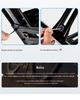 Adjustable Bicycle Wall Mount Rack with Silicone Protection, 40kg Capacity, Space-Saving Design.