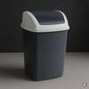 MAUL Poubelle MAULswing 5 l Plastique 20 x 16 x 29 cm gris foncé