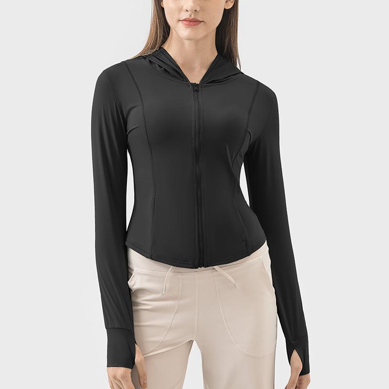 

Новая летняя оригинальная пряжа Ice Silk солнцезащитная одежда тонкая верхняя одежда стиль чувствительная к льду тонкая спортивная куртка для женщин XL